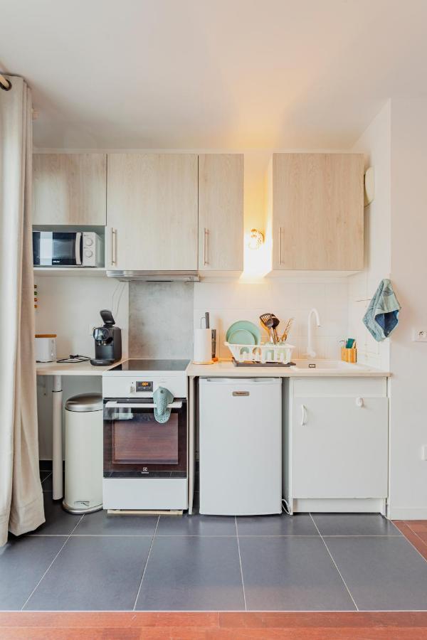 דירות ג'נטילי Studio Doux Et Cosy Paris מראה חיצוני תמונה